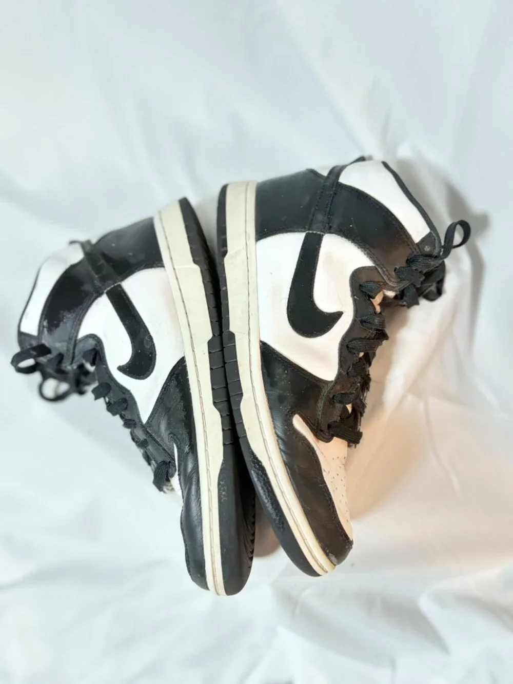 Nike Dunk High Panda Black White Sz 8